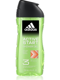 Adidas Active Start 3 In 1 Shower Gel 250ml