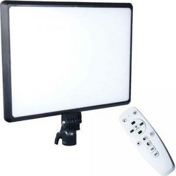 Τετράγωνο Φωτιστικό LED 36x25cm με Λευκό Φωτισμό & Dimming για Studio Φωτογράφισης