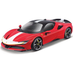 Bburago Ferrari SF90 Stradale Assetto Fiorano Signature Edition Μεταλλικό Μοντέλο Αυτοκίνητου 1:18