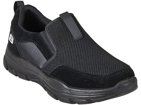 Mitsuko GS01485M-BLA Ανδρικό sport μοκασίνι - Μαύρο