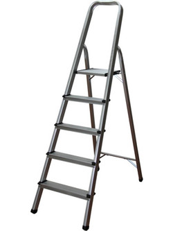 Prostep Σκάλα Αλουμινίου 4+1 Σκαλοπάτια PS1205