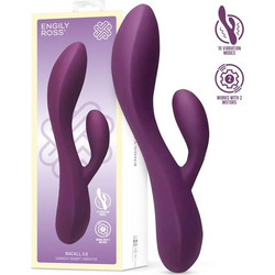 Engily Ross Bacall 2.0 Δονητής Rabbit 19cm Μωβ