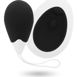 Intense Jan Vibrating Egg Remote Deep Δονητής Egg για Ζευγάρια με Τηλεχειριστήριο Μαύρος