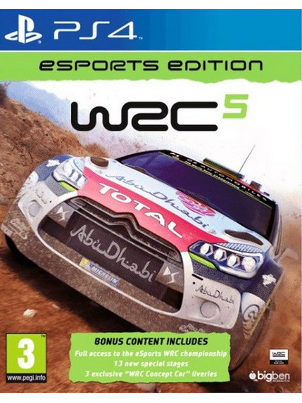 WRC 5 eSports Edition Used PS4