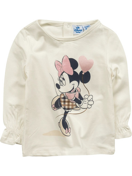 Βρεφική μπλούζα Disney για κορίτσια Minnie Balloon άσπρο