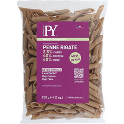 PastaYoung Keto (40% Protein) Penne Rigate - Πένες Ριγέ (200g)