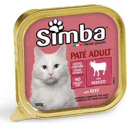 Monge Simba Adult Pate with Beef 100gr