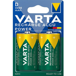 Varta Recharge Accu R2U D 3000mAh 2τμχ