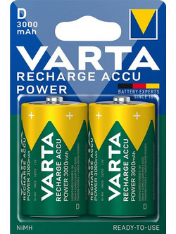 Varta Recharge Accu R2U D 3000mAh 2τμχ