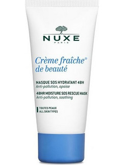 Nuxe Creme Fraiche De Beaute Masque SOS Κρεμώδης Μάσκα Ματιών για Ενυδάτωση & Καταπράυνση 50ml