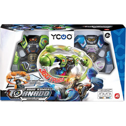 Silverlit Ycoo Robo Kombat 360 Tornado Τηλεκατευθυνόμενο Ρομπότ Πράσινο Μπλε 7530-86883