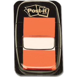 Σελιδοδείκτες 3M Post-It 25 χ 44 Mm (Πορτοκαλί) (12) - (6804OR)