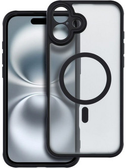 iS TPU FULL MATTE MAG IPHONE 16 black backcover