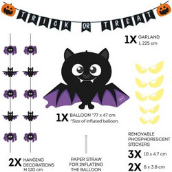 Legami Διακοσμητικό Σετ Πόρτας Halloween Trick Or Treat