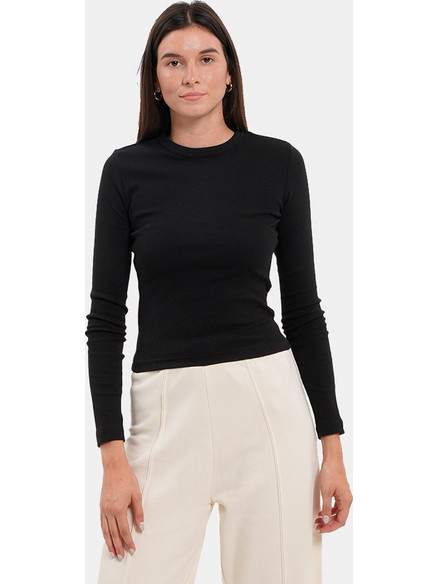 Nuff Γυναικεία Μακρυμάνικη Μπλούζα NU62420041-01 Black