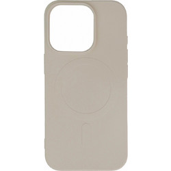 Liquid Silicone Case MagSafe for iPhone 16 Pro Max - beige