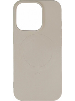 Liquid Silicone Case MagSafe for iPhone 16 Pro Max - beige