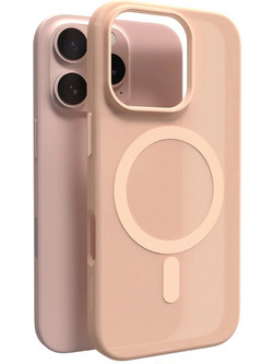 Puro Daylight MagSafe Silicone Case for iPhone 16 Pro Max - Beige