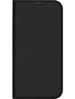 Dux Ducis Skin Pro iPhone 16 Pro Case with Flip and Card Slot - Black