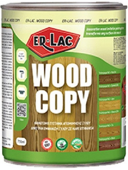 ER-LAC Wood Copy Τελικό Χρώμα Ξύλου No.1 0.75lt