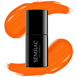 Semilac UV Hybrid 424 Orange Euphoria Ημιμόνιμο Βερνίκι Νυχιών 7ml