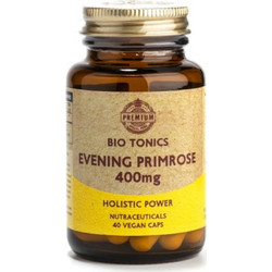 Bio Tonics Premium Evening Primrose Έλαιο Νυχτολούλουδου 400mg 40 Κάψουλες