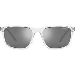 Arnette AN 4288 2755/Z3 Ανδρικά Γυαλιά Ηλίου Τετράγωνα Κοκάλινα Διαφανή με Γκρι Polarized Φακό