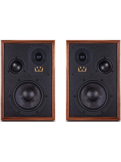 Wharfedale Heritage Super Denton Ζεύγος Ηχείων Hi-Fi Δαπέδου 3 Δρόμων Walnut