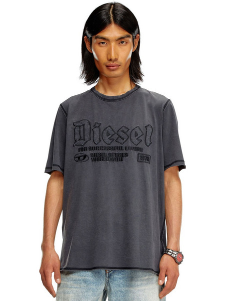 DIESEL T-RAWJUST ΜΠΛΟΥΖΑ ΑΝΔΡΙΚΗ A140160KMAH-9XX (9XX/BLACK)