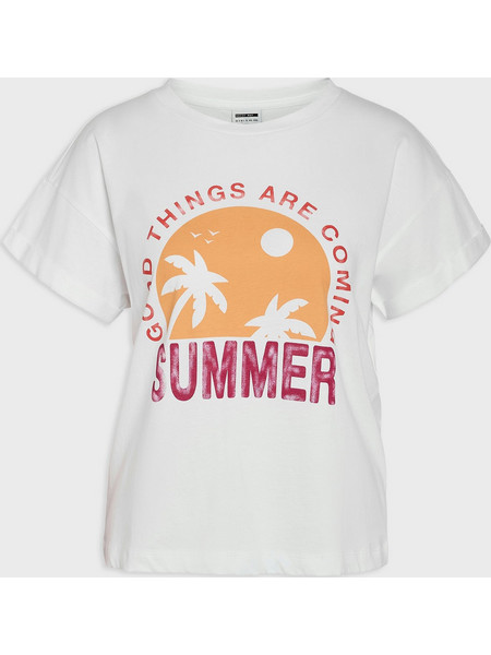 Γυναικείο t-shirt summer NMGABY S/S PRINT T-SHIRT FWD 27034707