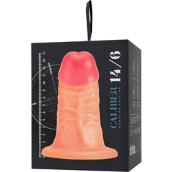 Realistic dildo Caliber 14/6 PVC flesh