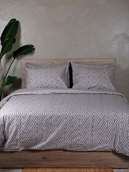 SUNSHINE HOME ΠΑΠΛΩΜΑΤΟΘΗΚΗ COTTON FEELINGS 2042 GREY ΥΠΕΡΔΙΠΛΗ 230X250 CM - SUNSHINE HOME 012-11-45