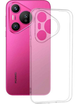 Techsuit Clear Silicone Θήκη Κινητού Huawei Pura 70 Transparent