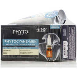 Phyto Phytocyane Anti Hair Loss Treatment Progressive Αμπούλες κατά της Τριχόπτωσης 12x3.5ml