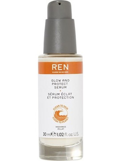 Ren Glow & Protect Serum Προσώπου για Λάμψη 30ml
