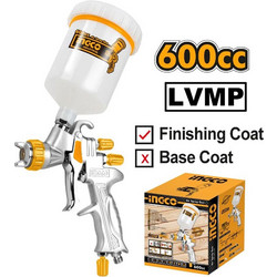 INGCO ASG1065 Πιστόλι Βαφής Αέρος LVMP Άνω Δοχείο