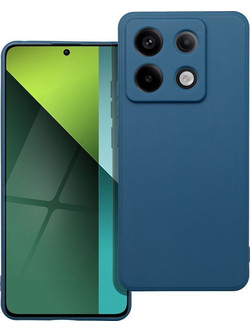 Soft Matt Silicone Case για Xiaomi - Redmi Note 13 Pro 5G - Μπλε Σκούρο
