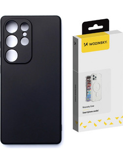Wozinsky Soft Back Cover Black (Samsung Galaxy S25+)