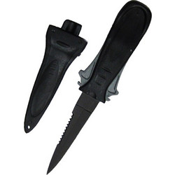 Μαχαίρι Κατάδυσης Oceanic Team Scuba Teflon Knife 110 Black 65111