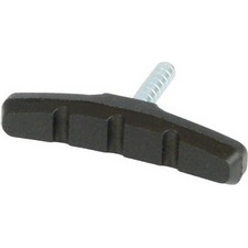 DRESCO ΤΑΚΑΚΙΑ ΦΡΕΝΩΝ ΜΕ ΡΑΒΔΟ ΜΗΚΟΥΣ 70mm 5250857 Μαύρο