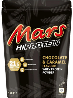 Mars Hi Powder Chocolate & Caramel Πρωτεΐνη Ορού Γάλακτος 455gr