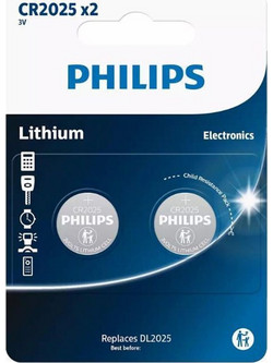 Philips CR2025 2τμχ
