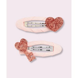 Mini Cools Κλιπ Μαλλιών Love Rose