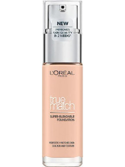 L'Oreal Paris True Match Super Blendable C1 Rose Ivory Liquid Foundation SPF17 30ml