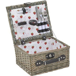 Καλάθι Πικ Νικ 2 Ατόμων 3-60-612-0014 Beige 33x28x18cm Inart