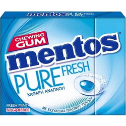 Mentos Τσίχλες Pure Fresh Mint 30gr (Π10024659)