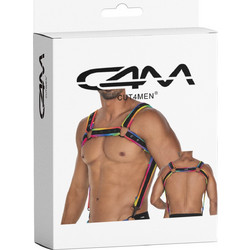 Cut4Men 05 Chest Harness Neon MultiColor