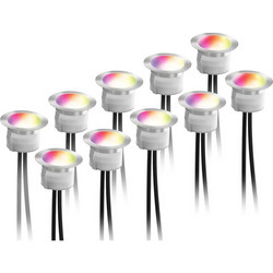 Έξυπνος Φωτισμός Deltaco SH-DLK01 100-240V RGB - Ασημί