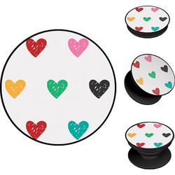 Sonique Heart Series Pop Socket White 02