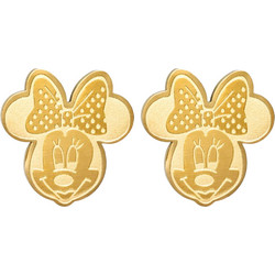 Ghetto Famous Cartoon Shape Gold Earrings Stainless Steel